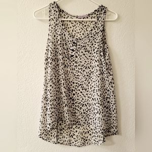 Animal print blouse